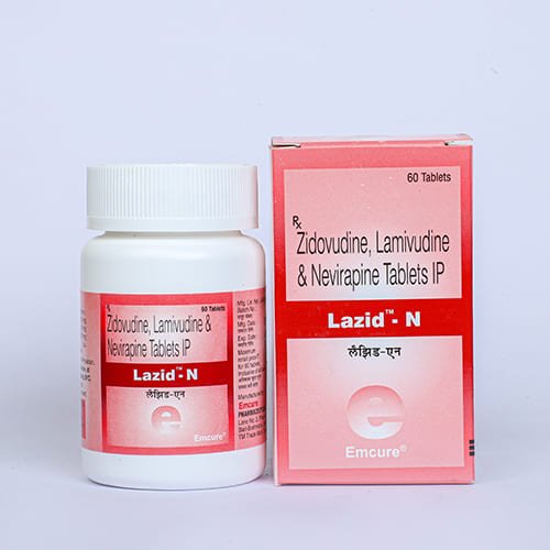 Lazid N Tablet - HIV Medicine - TAAL+ Healthcare